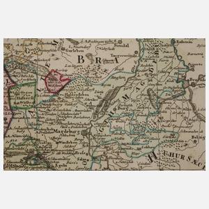 Homanns Erben, Karte Norddeutschland