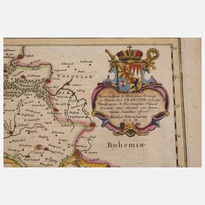 Johannes Janssonius, Karte Franken