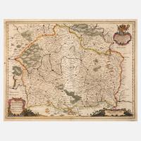 Johannes Janssonius, Karte Franken111