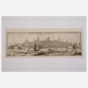 Braun & Hogenberg, nach, Ansicht von Lübeck