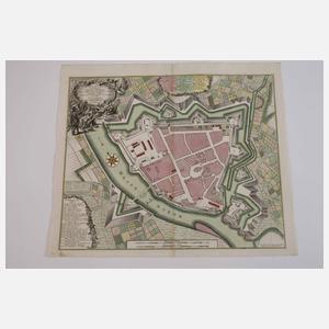 Matthäus Seutter, Karte Nienburg an der Weser