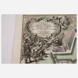 Matthäus Seutter, Karte Nienburg an der Weser