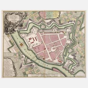 Matthäus Seutter, Karte Nienburg an der Weser