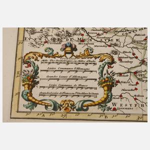 Hubert Jaillot, Große Karte Norddeutschland