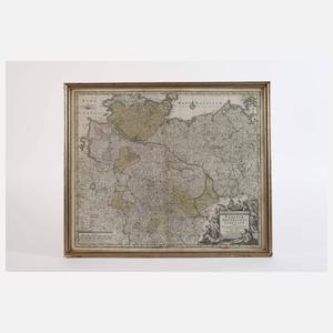 Matthäus Seutter, Karte Norddeutschland