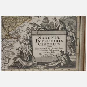 Matthäus Seutter, Karte Norddeutschland