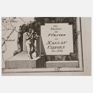 Franz J. von Reilly, Karte Nassau-Usingen