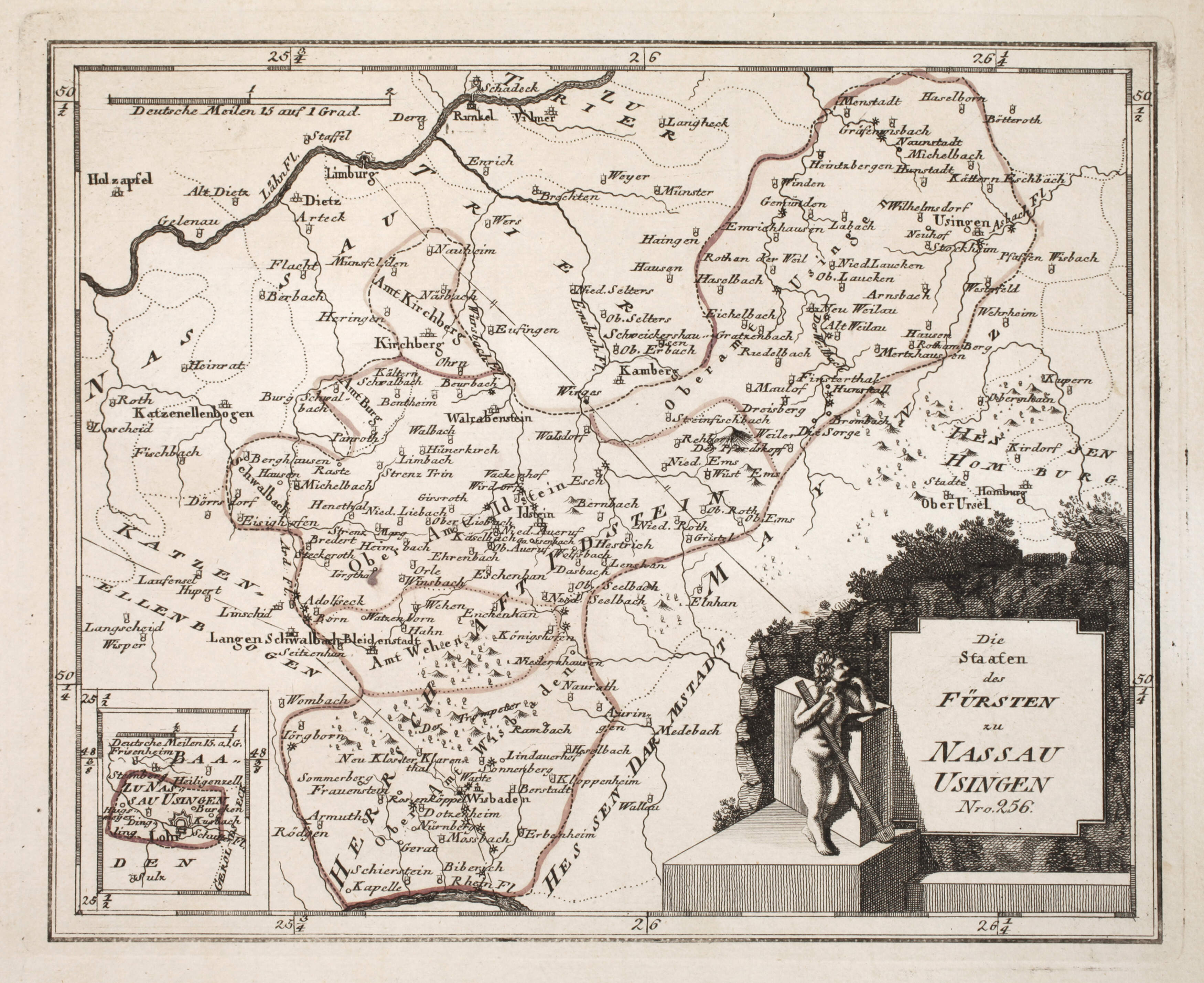 Franz J. von Reilly, Karte Nassau-Usingen