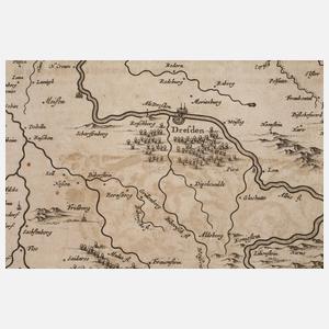 Johannes Janssonius, Karte Sachsen