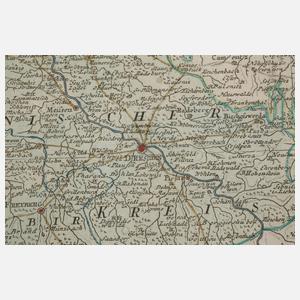 Homanns Erben, Karte Mitteldeutschland