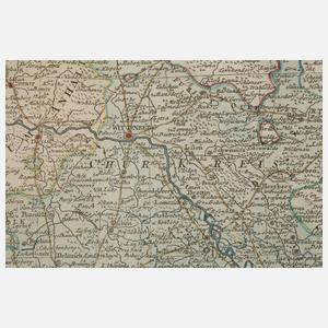 Homanns Erben, Karte Mitteldeutschland