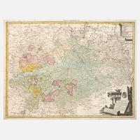 Homanns Erben, Karte Mitteldeutschland111