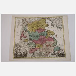 Tobias Lotter, Kupferstichkarte Schleswig