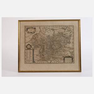 Johannes Janssonius, Karte Mitteleuropa