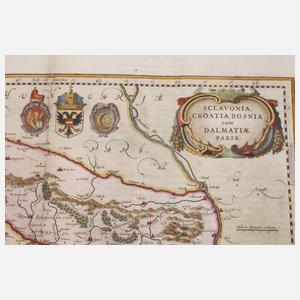 Johannes Janssonius, Karte Kroatien