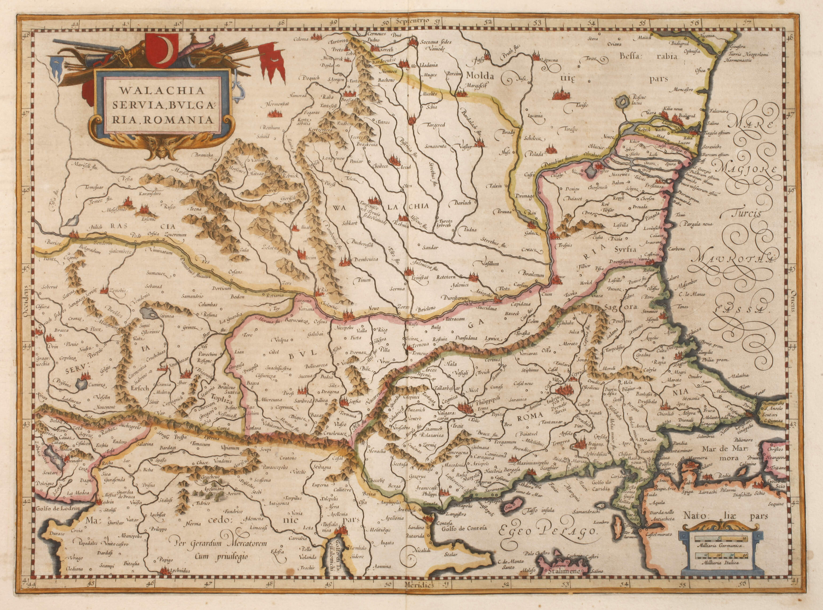 Gerhard Mercator, Karte Osteuropa