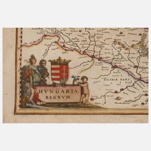 Johannes Janssonius, Karte Ungarn