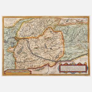 Abraham Ortelius, Karte Ungarn