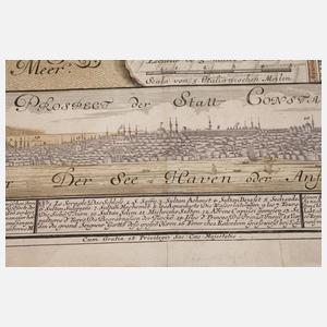 Matthäus Seutter, Karte Konstantinopel