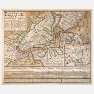 Matthäus Seutter, Karte Konstantinopel