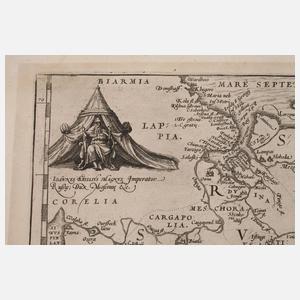 Abraham Ortelius, Karte Russland