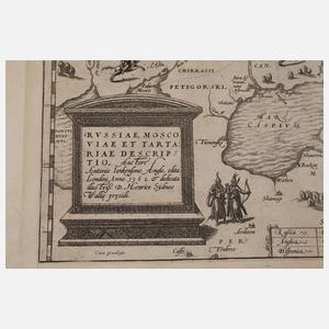 Abraham Ortelius, Karte Russland