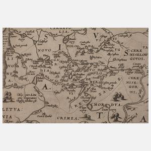 Abraham Ortelius, Karte Russland