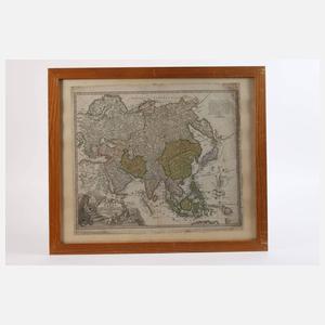 Johann Christoph Homann, Karte Asien