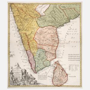 Homanns Erben, Karte Südafrika