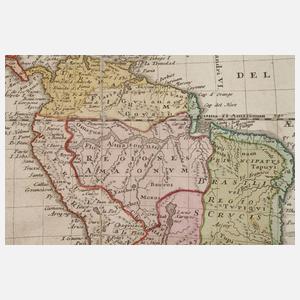 Homanns Erben, Amerikakarte