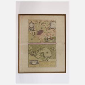 Homanns Erben, Karte Havanna und Cartagena