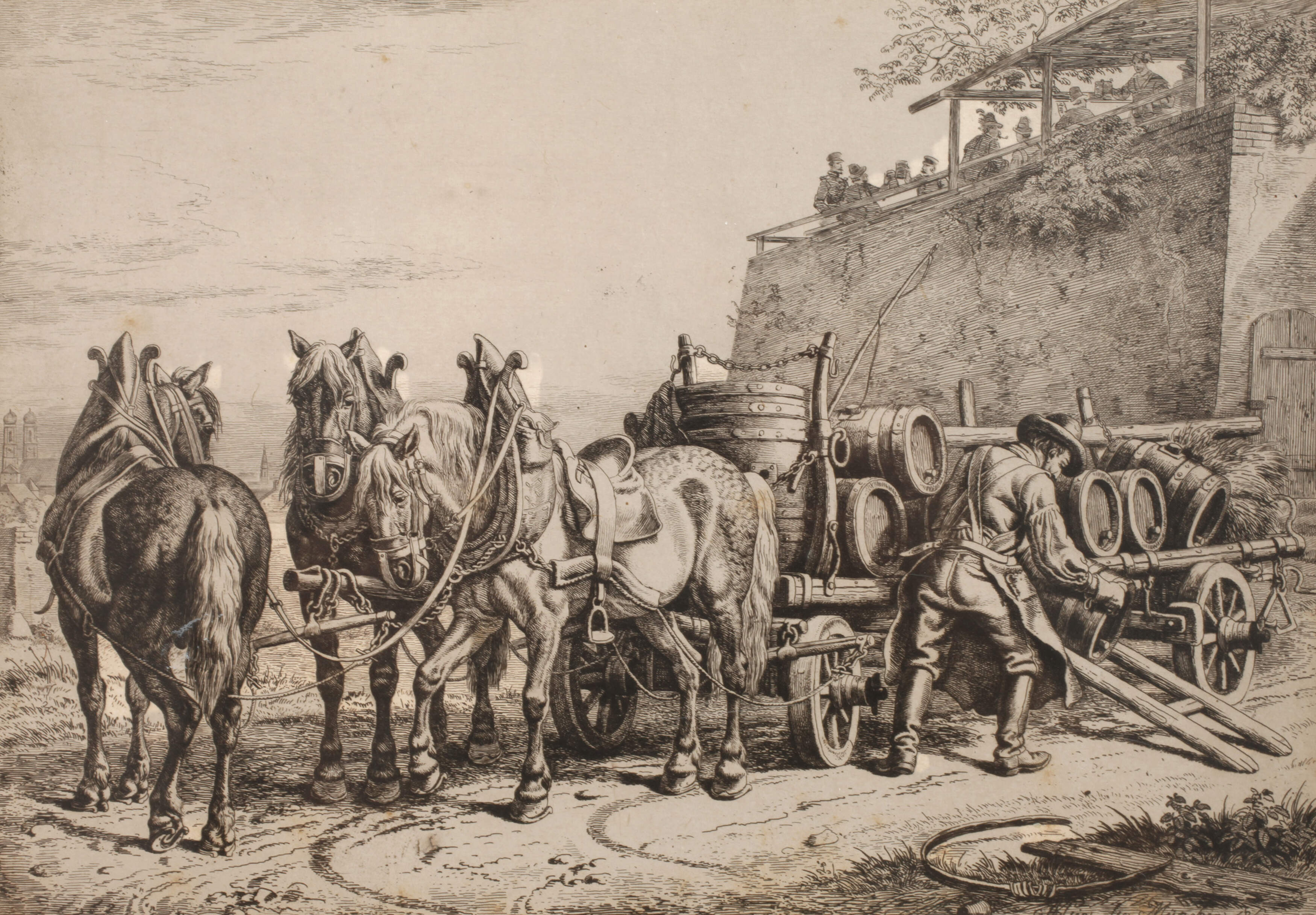 Johann Adam Klein, Brauereiwagen