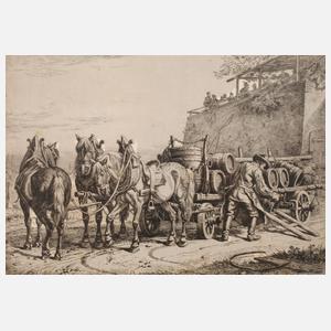 Johann Adam Klein, Brauereiwagen