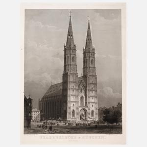 F. M. Kolb, Entwurf zur Frauenkirche in München