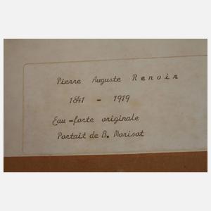 Pierre Auguste Renoir, "Portrait Berthe Morisot"