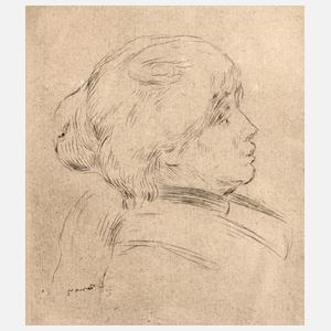 Pierre Auguste Renoir, "Portrait Berthe Morisot"