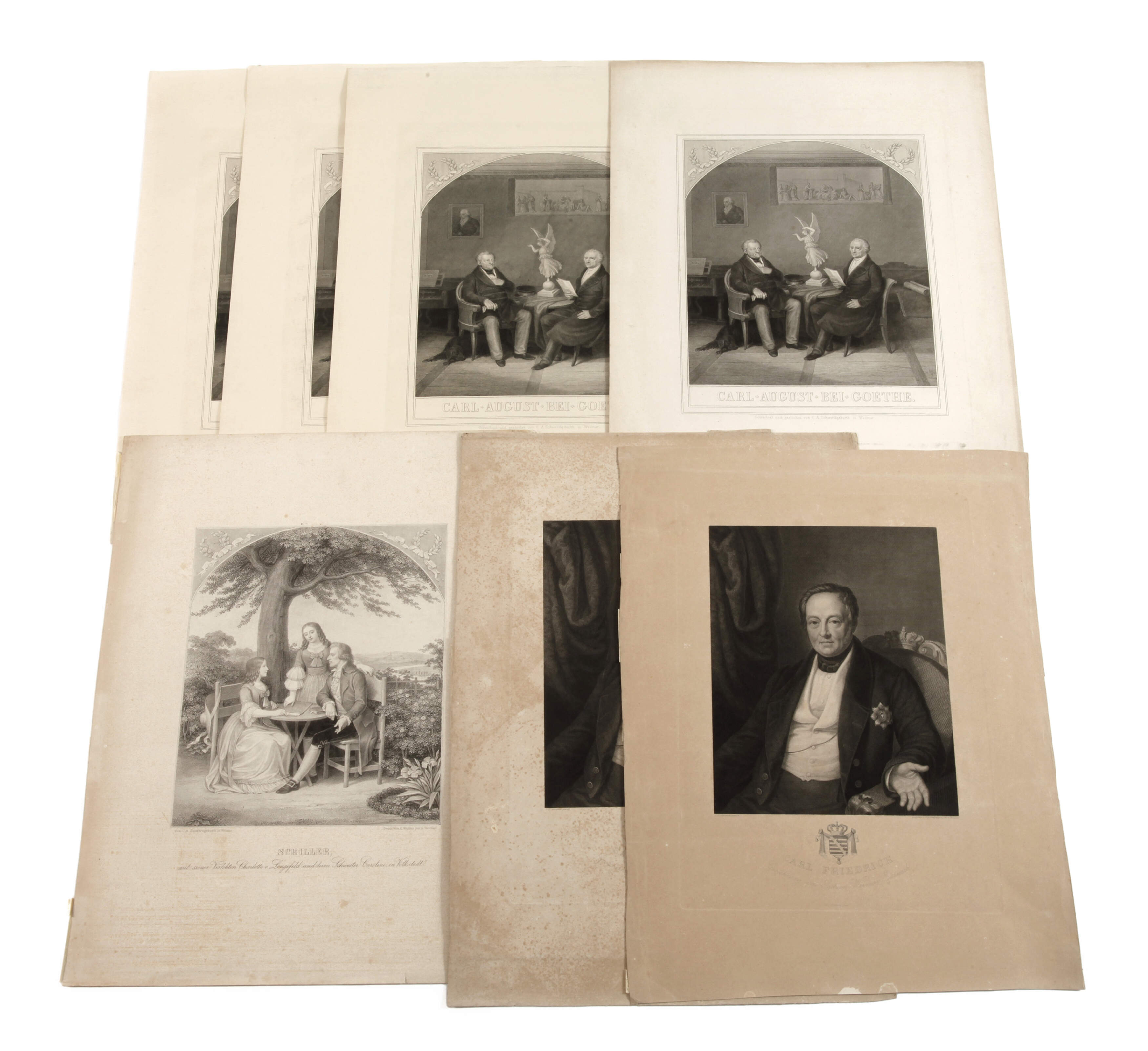 Carl-Friedrich Schwerdgeburth, Graphikkonvolut