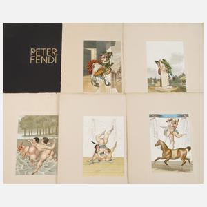 "Peter Fendi", Konvolut erotische Arbeiten