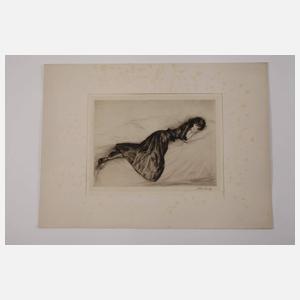 Otto Goetze, Liegende Dame