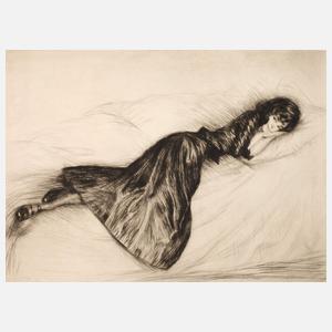 Otto Goetze, Liegende Dame