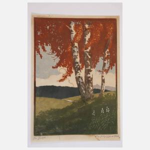 Karl Johne, "Im Herbst"