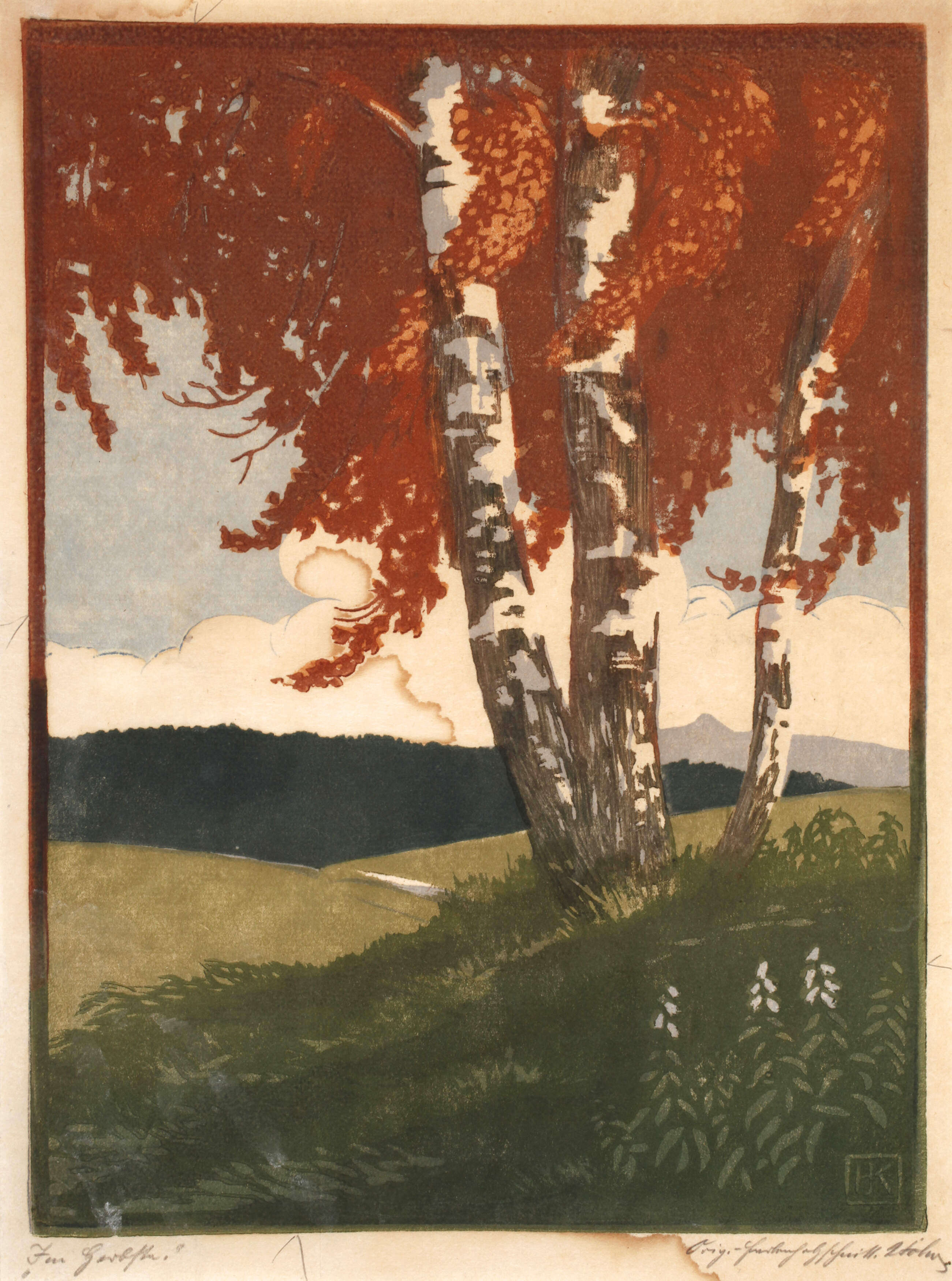 Karl Johne, "Im Herbst"