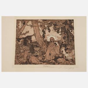 Ferdinand Staeger, Graphikkonvolut