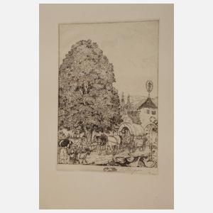 Ferdinand Staeger, Graphikkonvolut