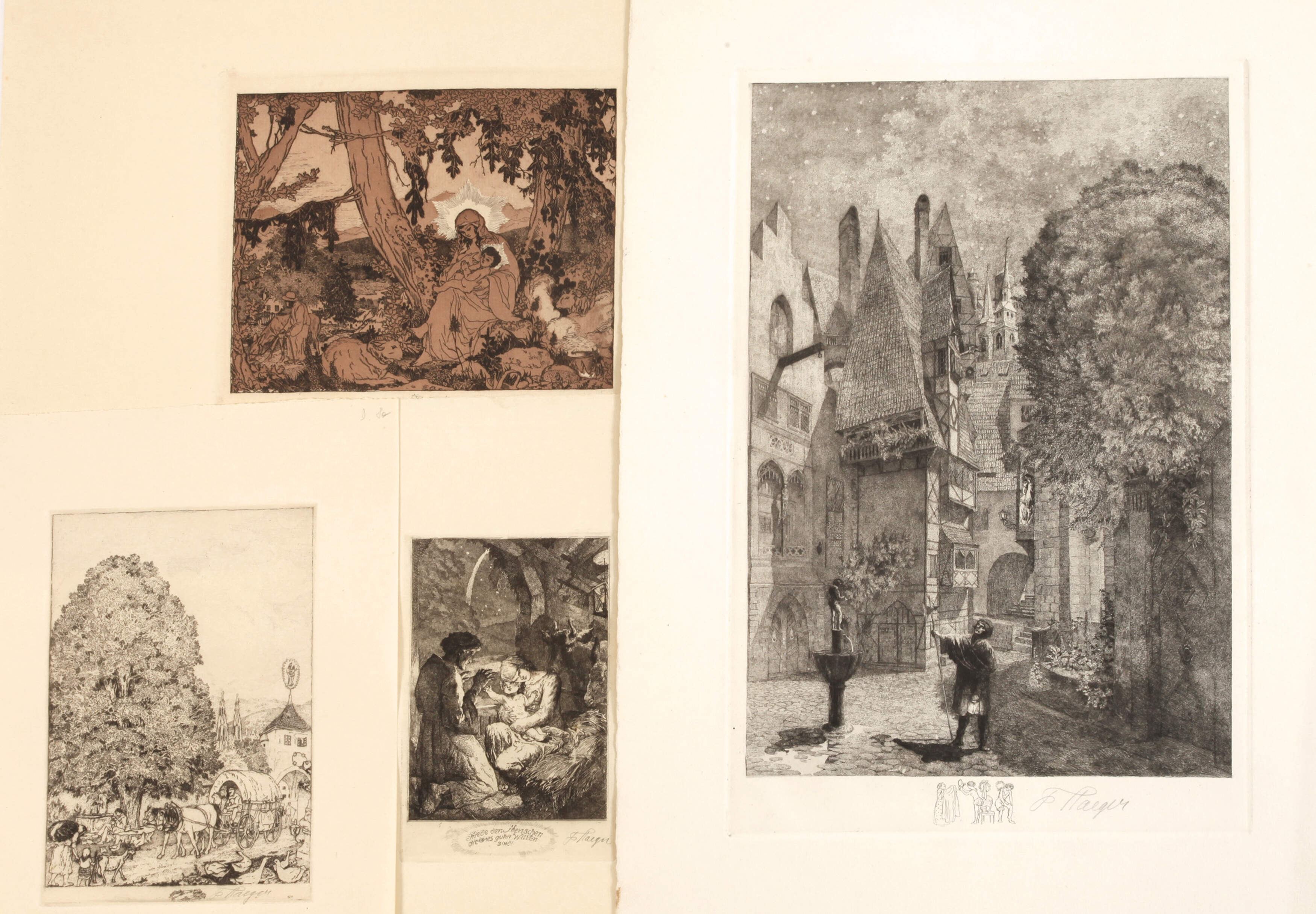 Ferdinand Staeger, Graphikkonvolut