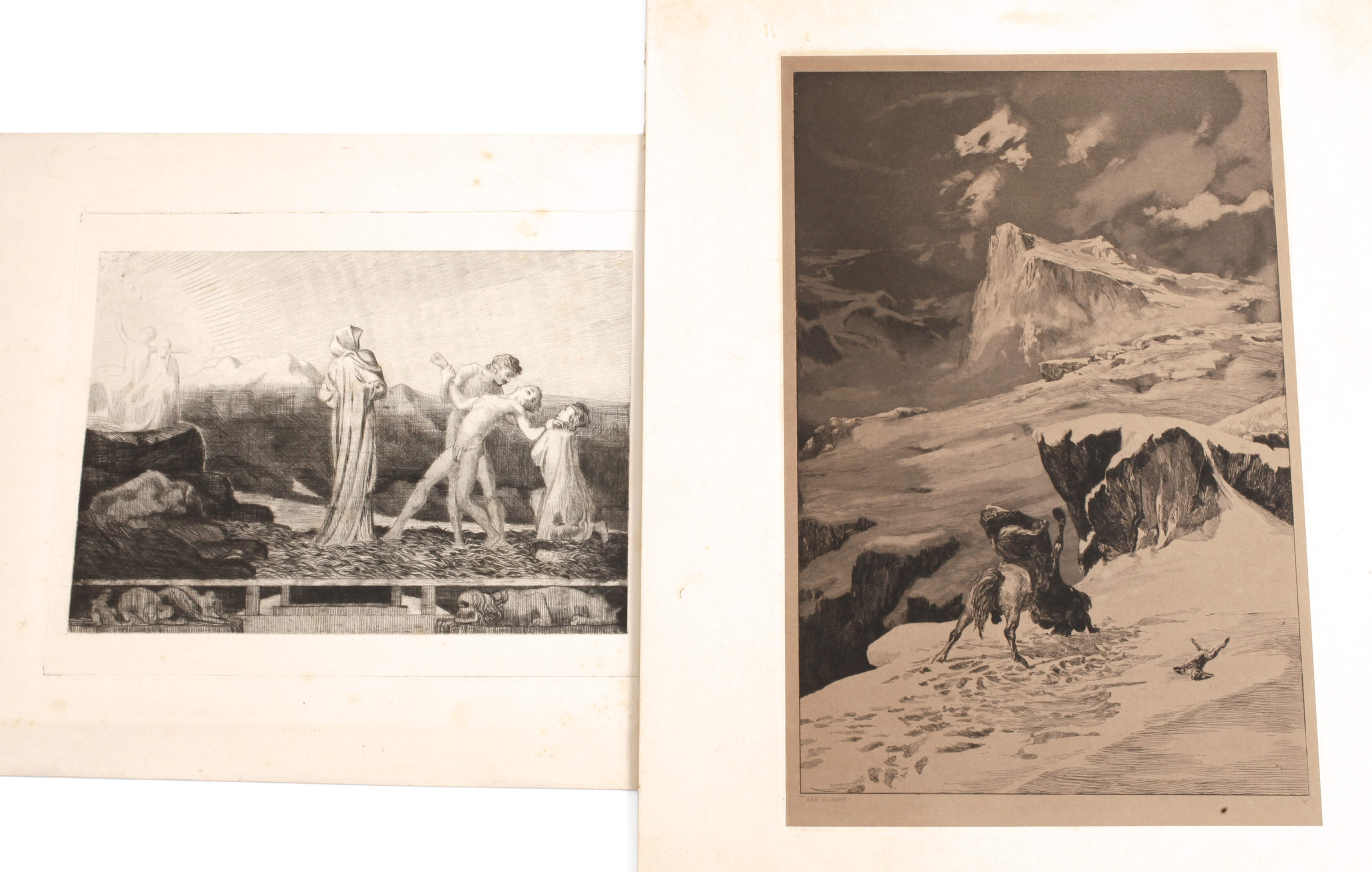 Paar symbolistische Arbeiten