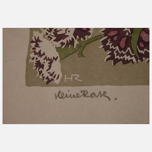 Paar Farbholzschnitte