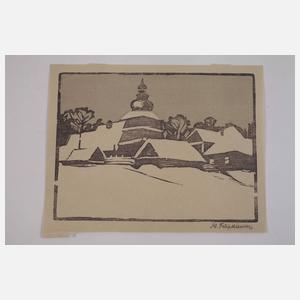 Paar Farbholzschnitte