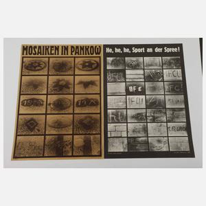 Manfred Butzmann, Konvolut Plakate