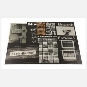 Manfred Butzmann, Konvolut Plakate